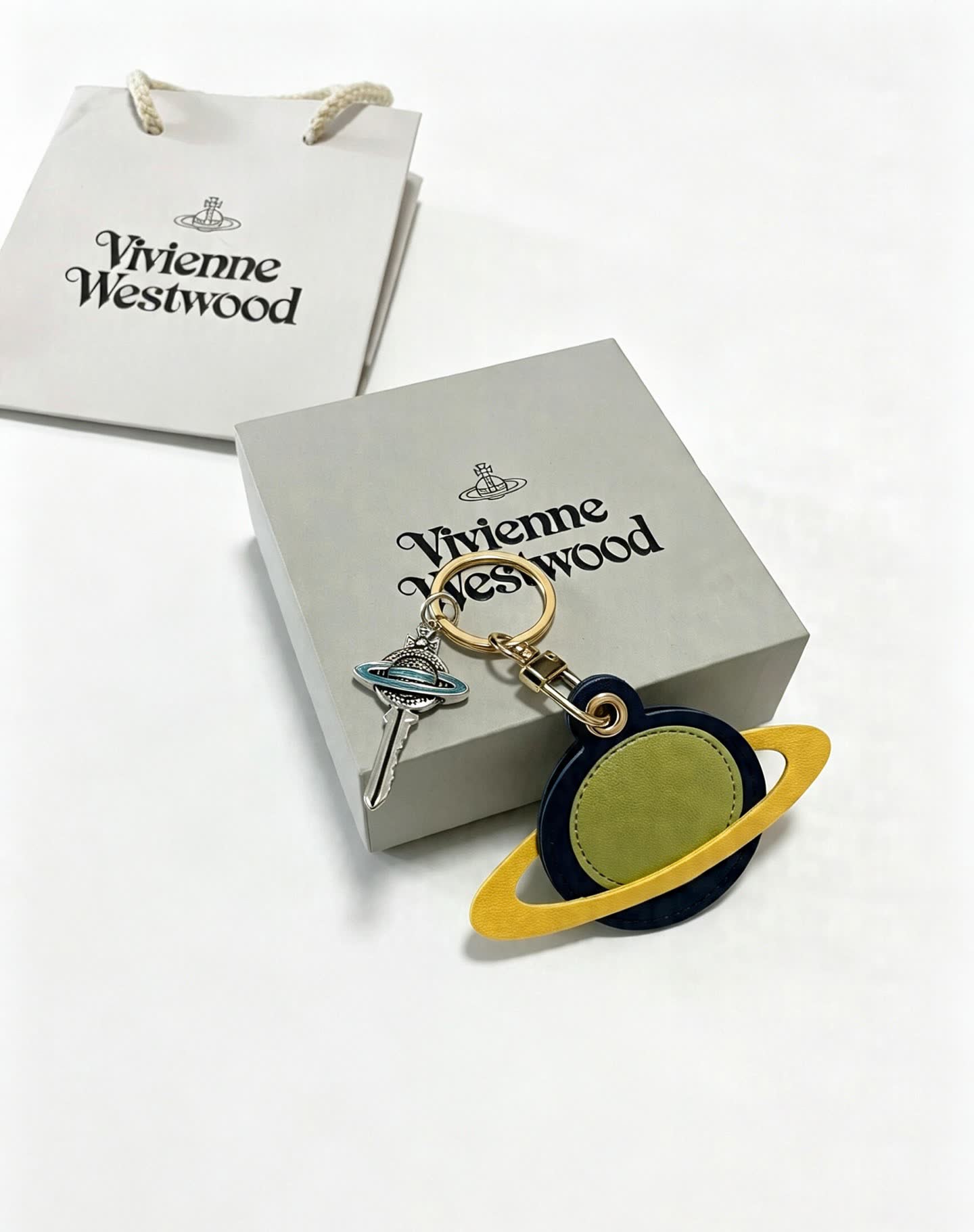 Vivienne Westwood Saturn Keychain